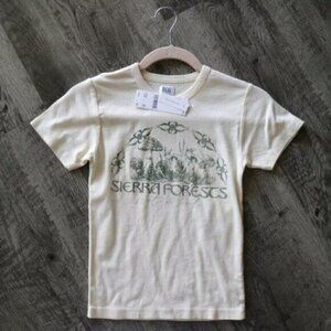 NWT Urban Outfitters Baby Tee Size Small Sierra Forest Neutral Color